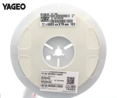 Condensatori a più strati ceramici 0805 Meature ricoprente X7R 103K/50V di MLCC