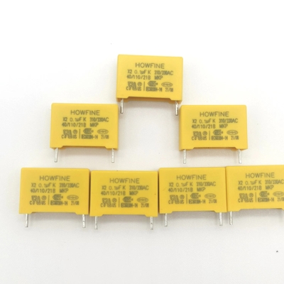 Il condensatore 0.1uF/275V/310V della sicurezza ha usato per linea attraverso