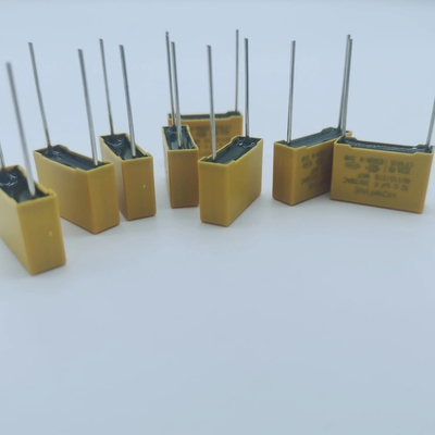 I condensatori senza alogeno della sicurezza di X2-HF hanno metallizzato il film X2 classe condensatori 104k del polipropilene