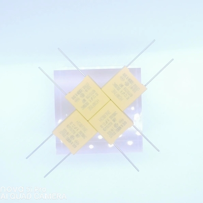 Colore giallo metallizzato del condensatore 125K 310V di sicurezza del polipropilene X2