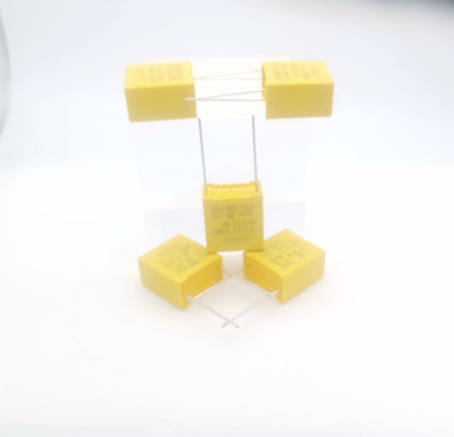 Colore giallo metallizzato del condensatore 125K 310V di sicurezza del polipropilene X2